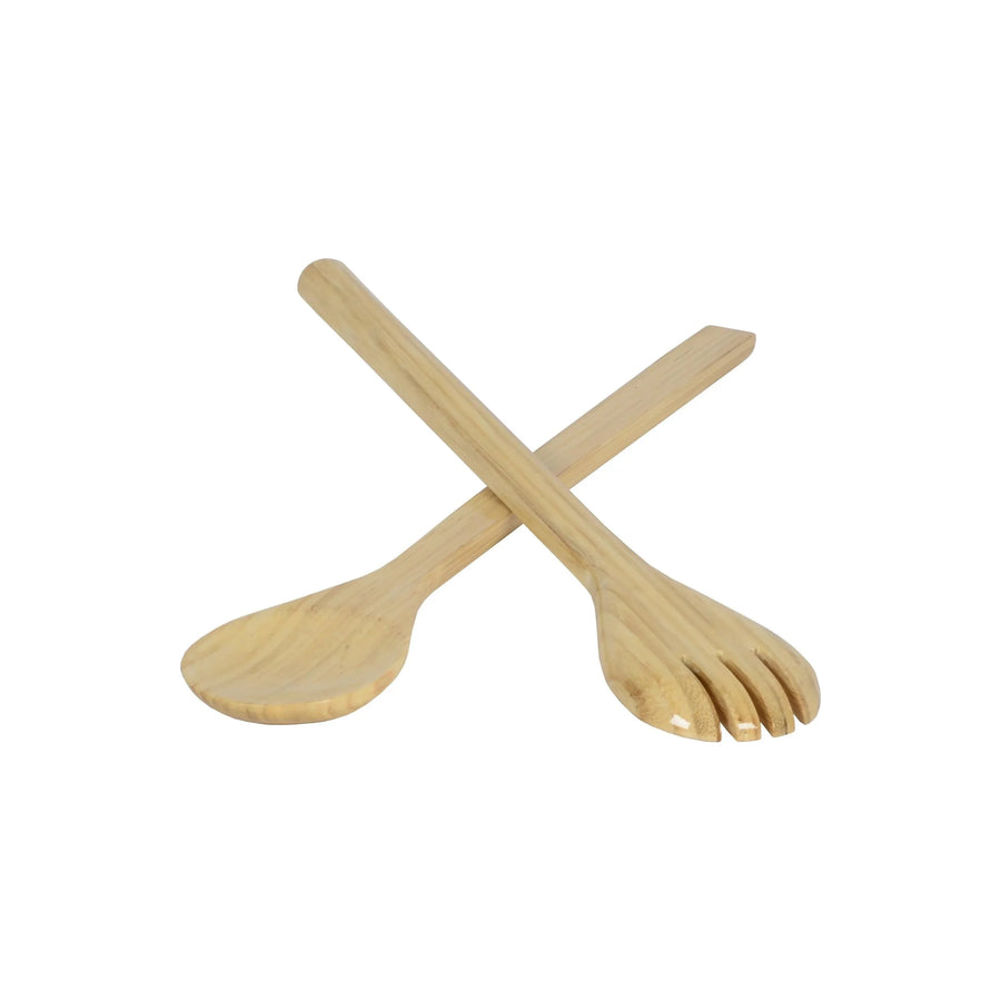 Bamboo Salad Server Set
