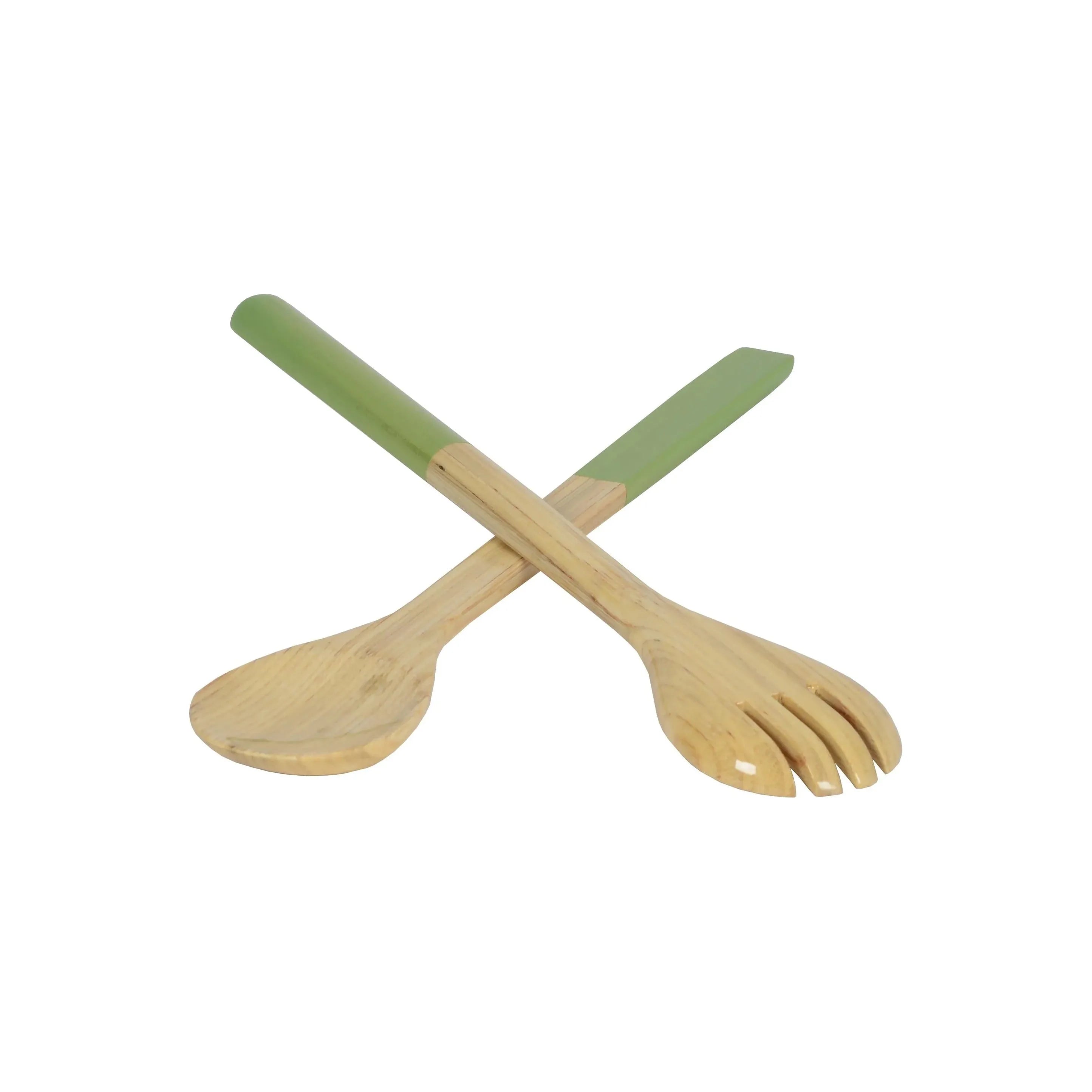 Bamboo Salad Server Set