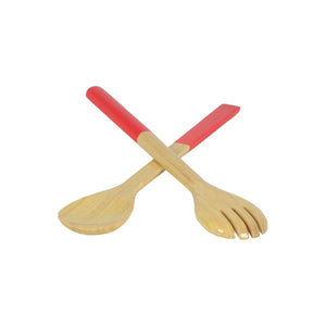 Bamboo Salad Server Set