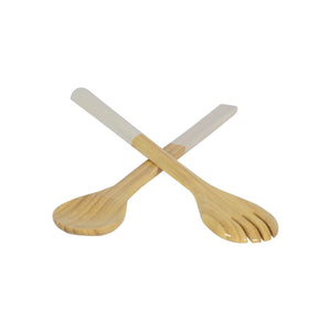 Bamboo Salad Server Set