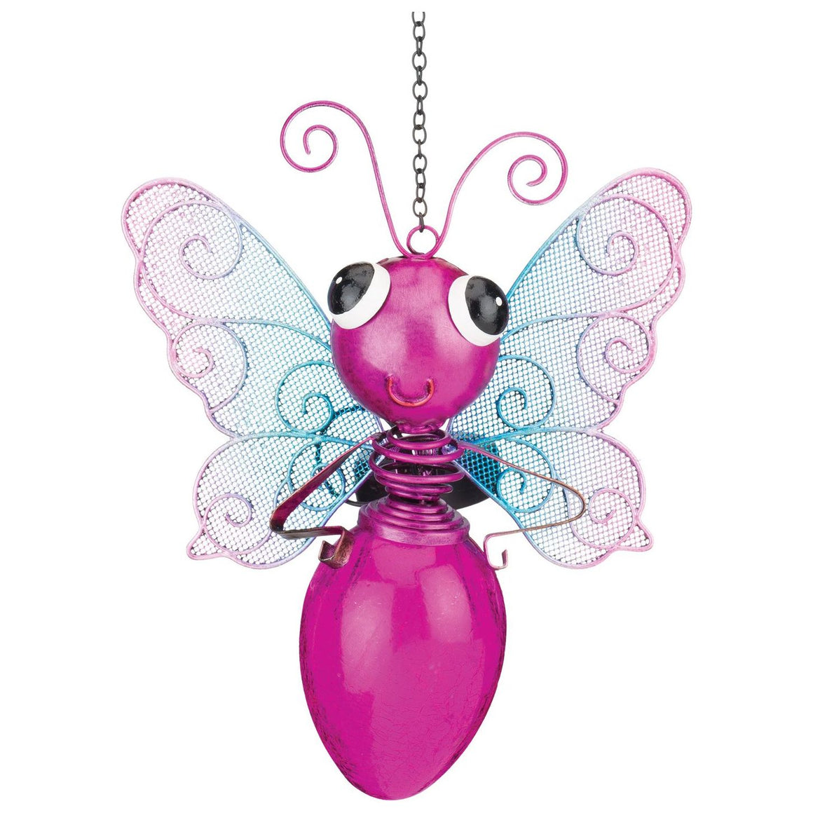 Solar Butterfly Lantern | Pink