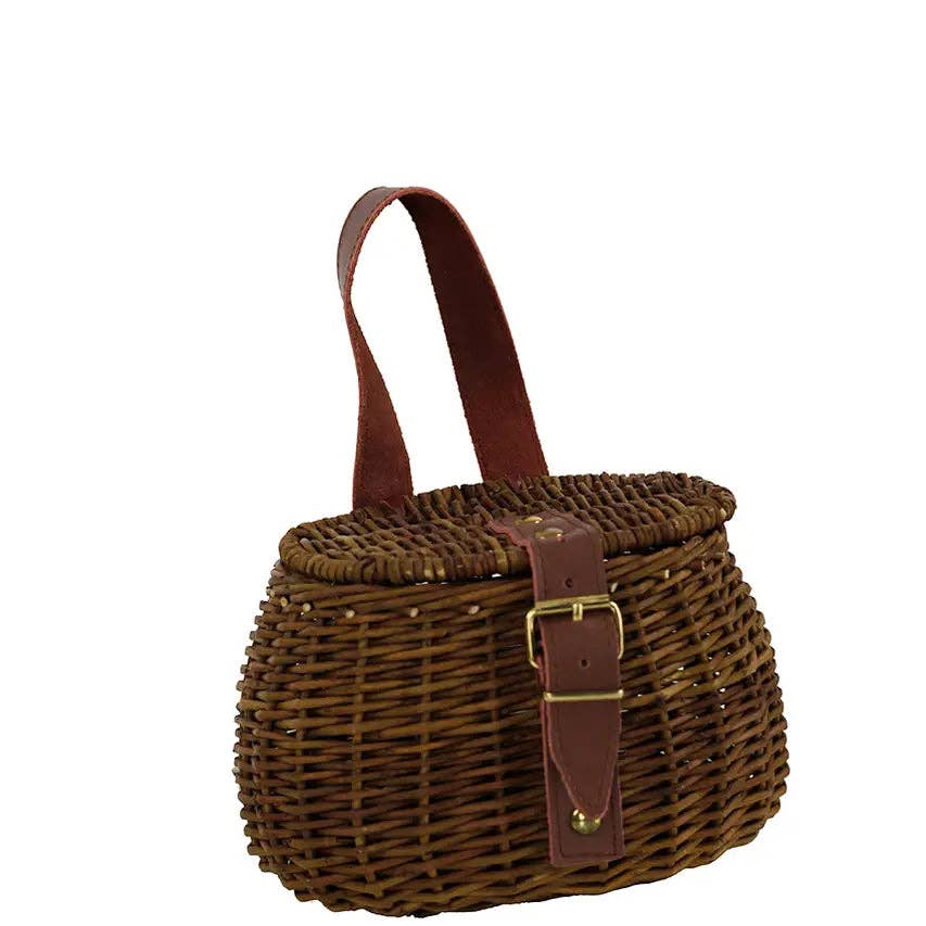 Wicker Fishing Basket | Small