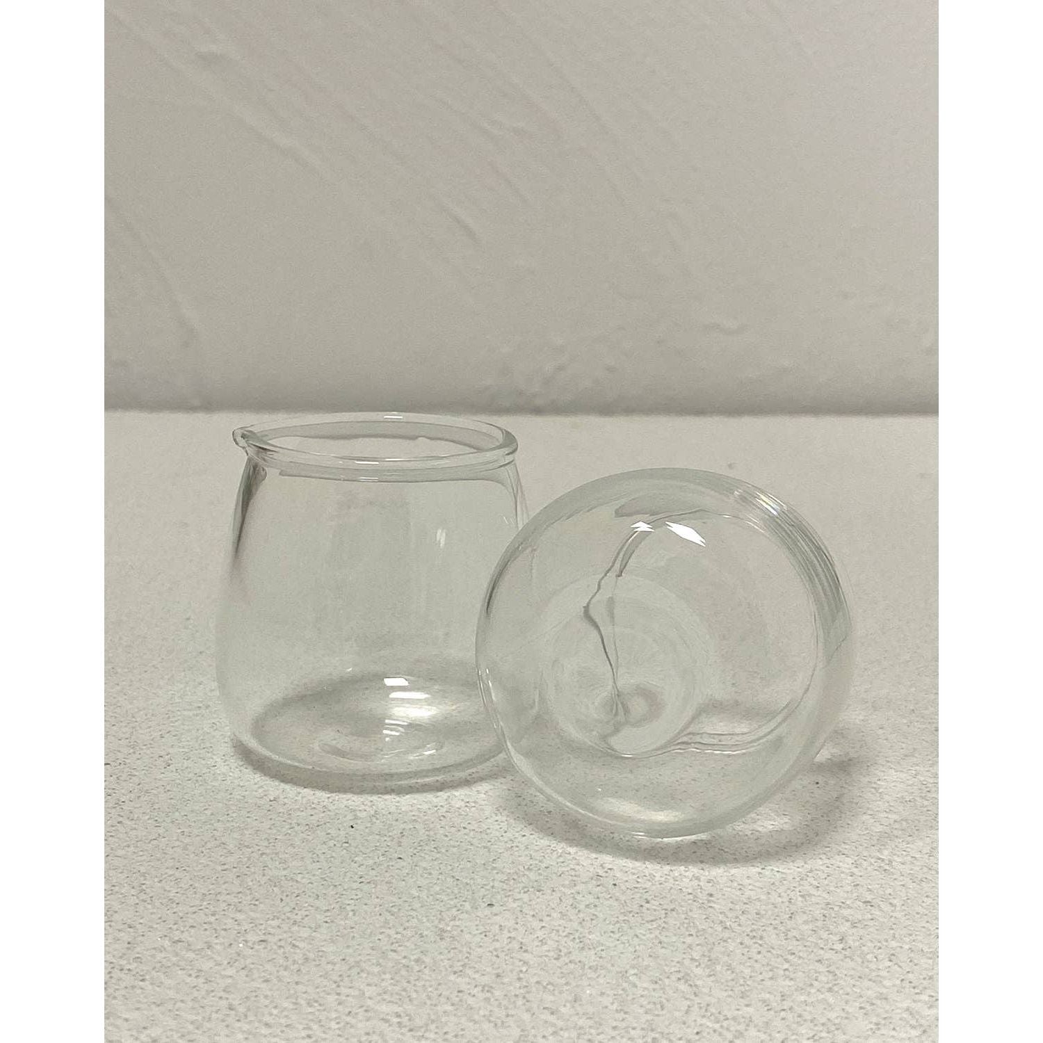Glass Creamer Pitcher