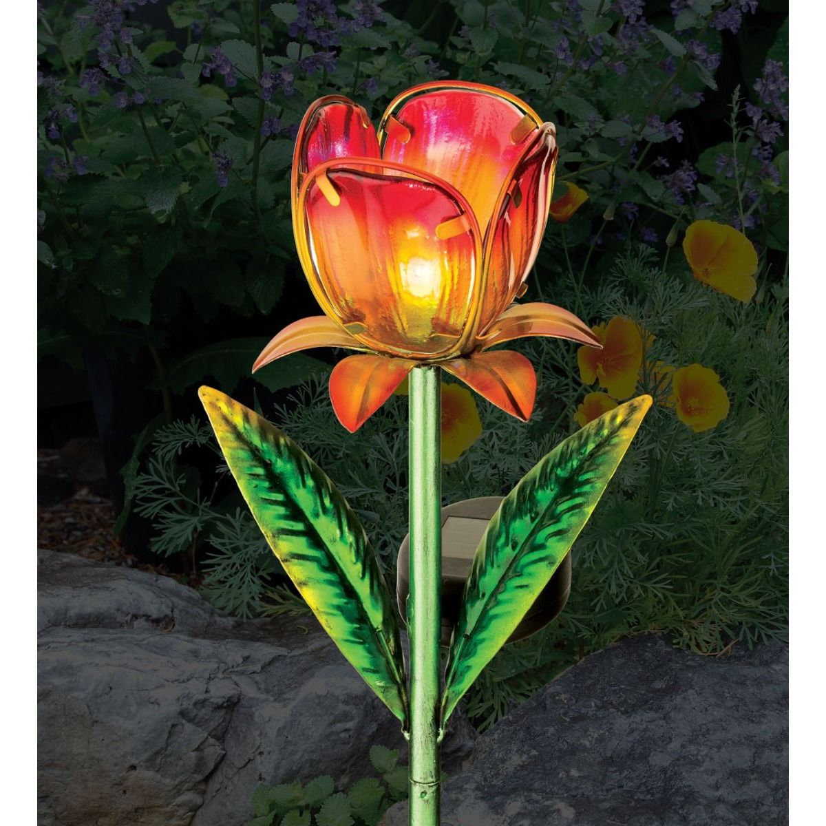 Mini Solar Garden Stake | Tulip
