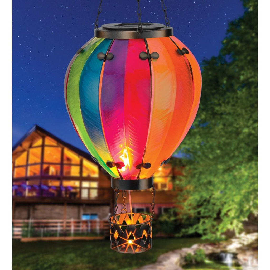 Hot Air Balloon Solar Lantern - LG | Rainbow