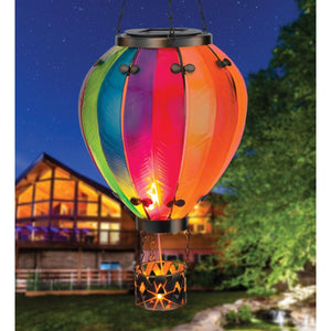 Hot Air Balloon Solar Lantern - LG | Rainbow