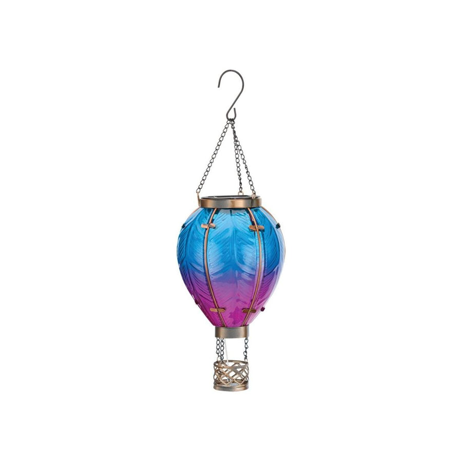 Hot Air Balloon Solar Lantern - SM | Blue