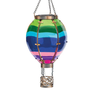Hot Air Balloon Solar Lantern - SM | Stripe