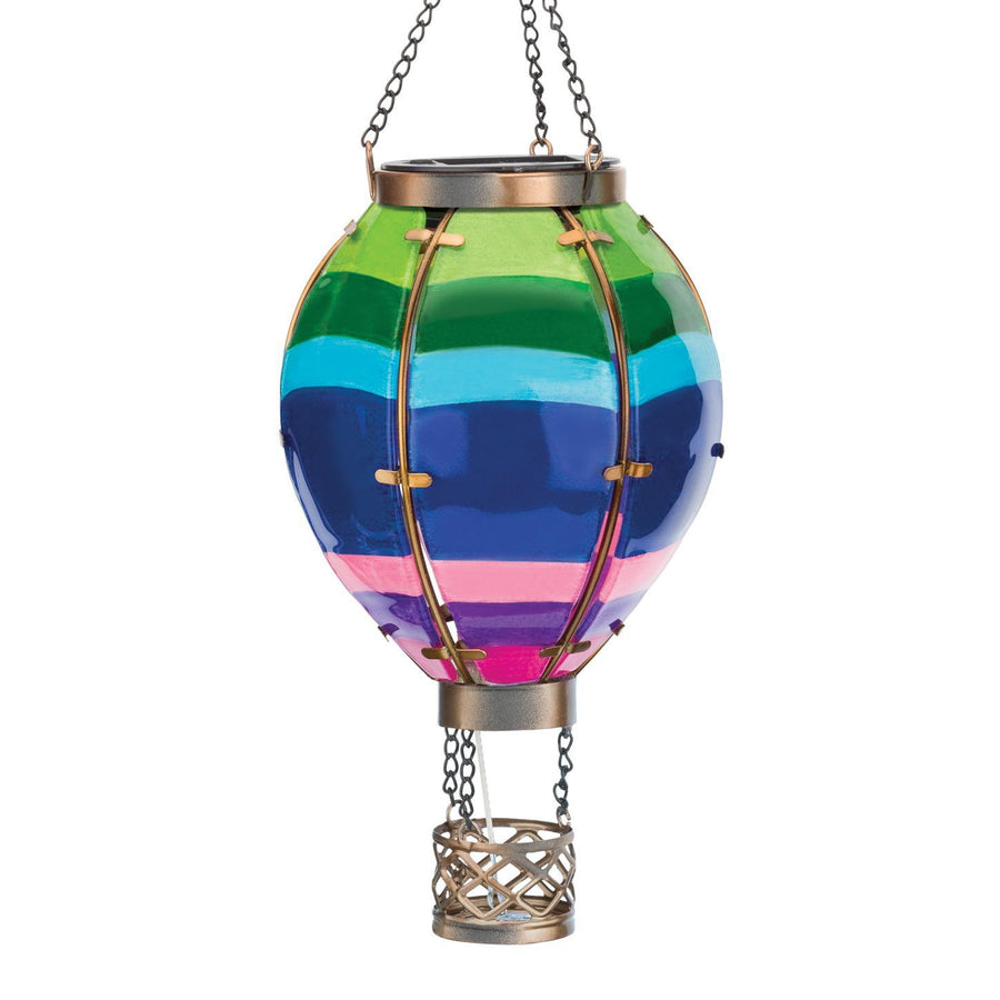 Hot Air Balloon Solar Lantern - SM | Stripe