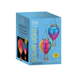 Hot Air Balloon Solar Lantern - SM | Stripe