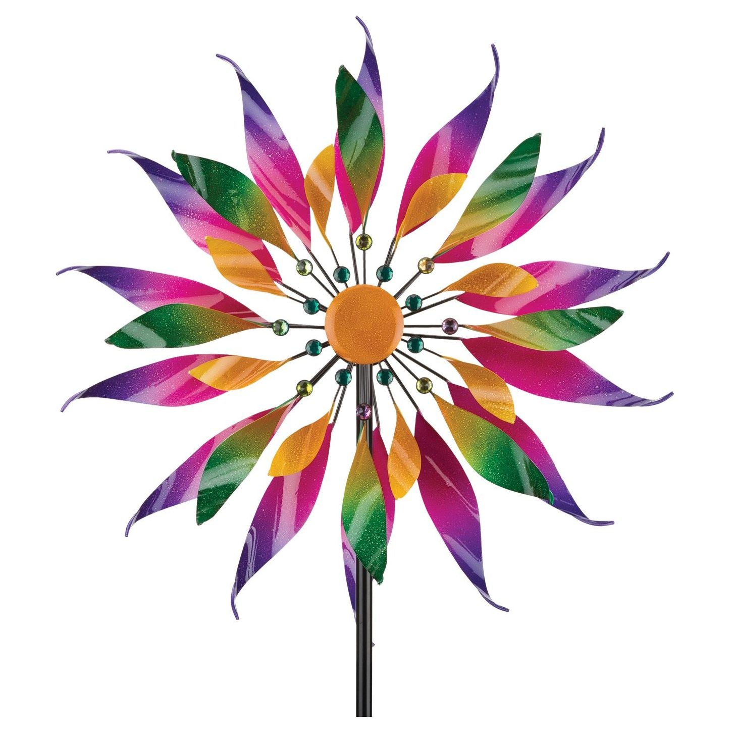 Triple Wind Spinner | Twisted Flower