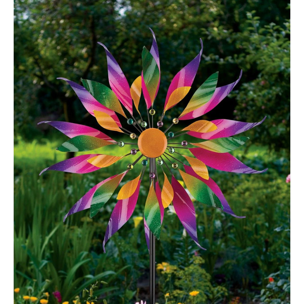 Triple Wind Spinner | Twisted Flower