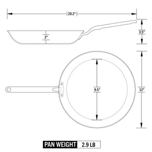 EATER Series | 12" Fry Pan