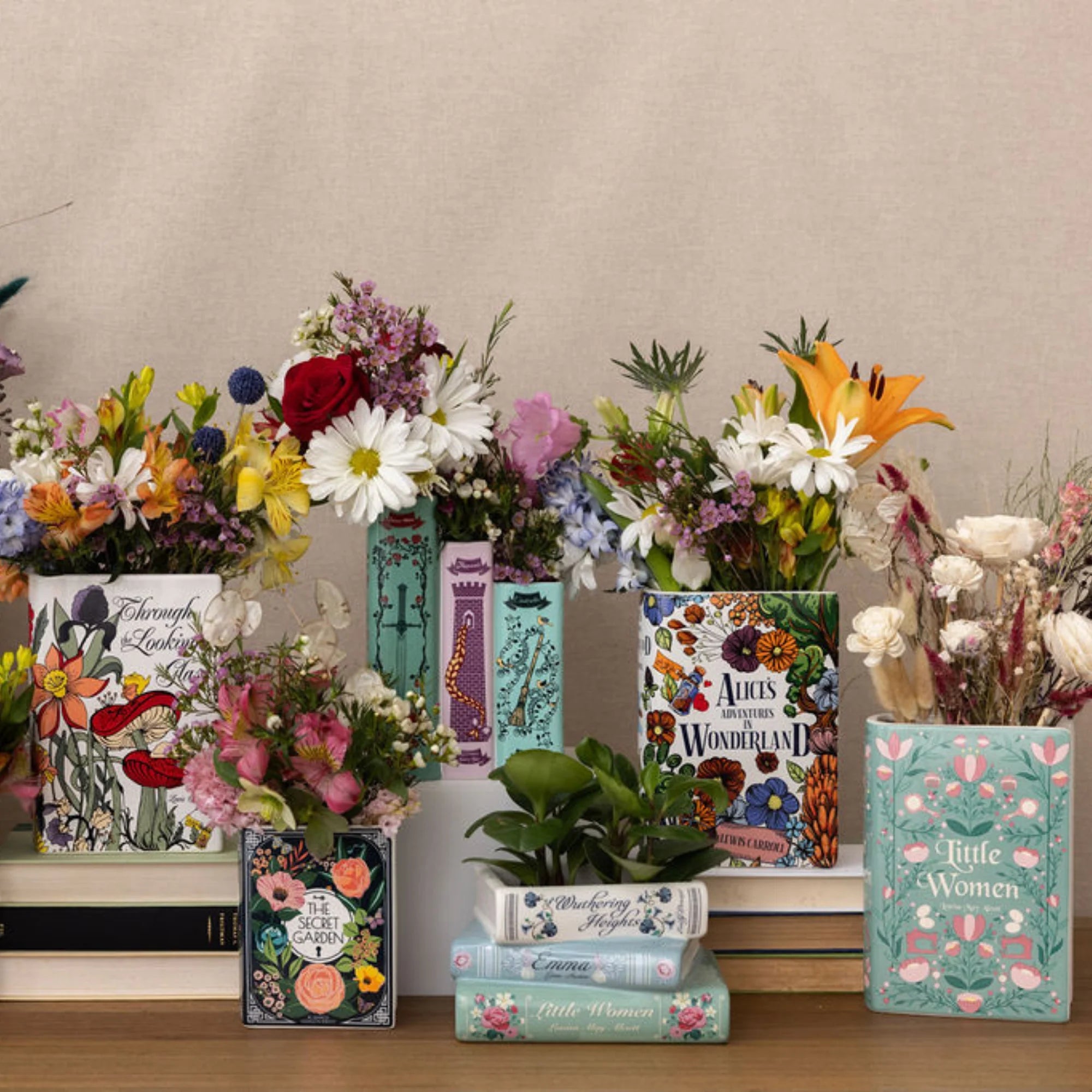 Large Book Vase | Little Women