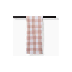 Geometry Tea Towel | Vintage Gingham - Natural