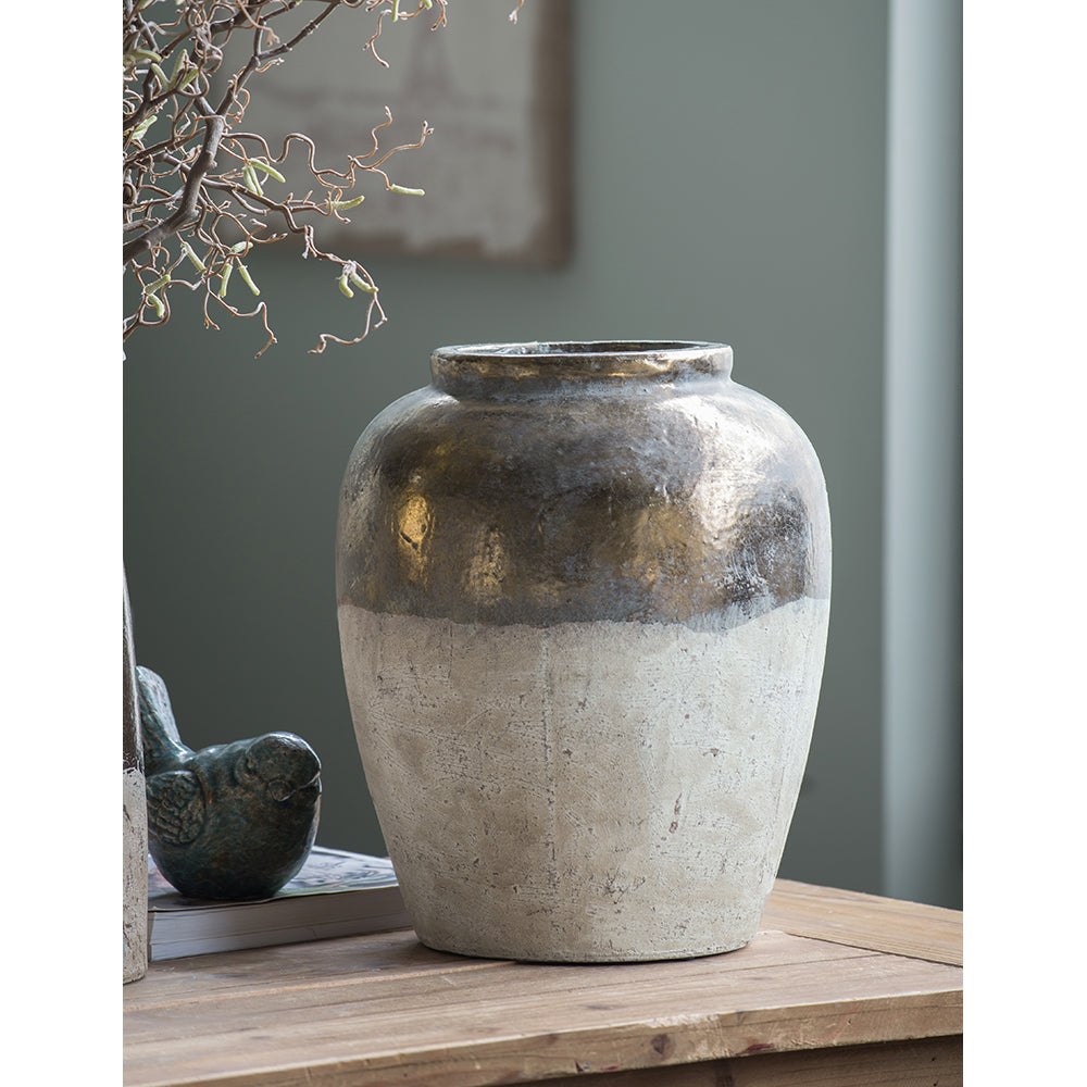 Candia Terracotta Vase | Sienna Brown