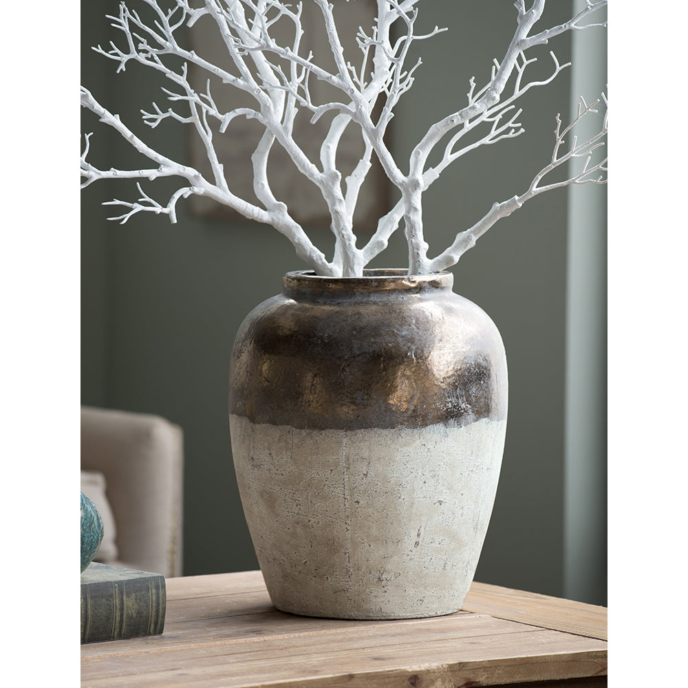 Candia Terracotta Vase | Sienna Brown