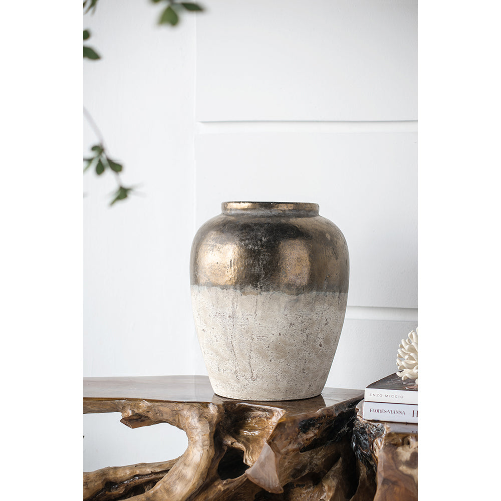 Candia Terracotta Vase | Sienna Brown