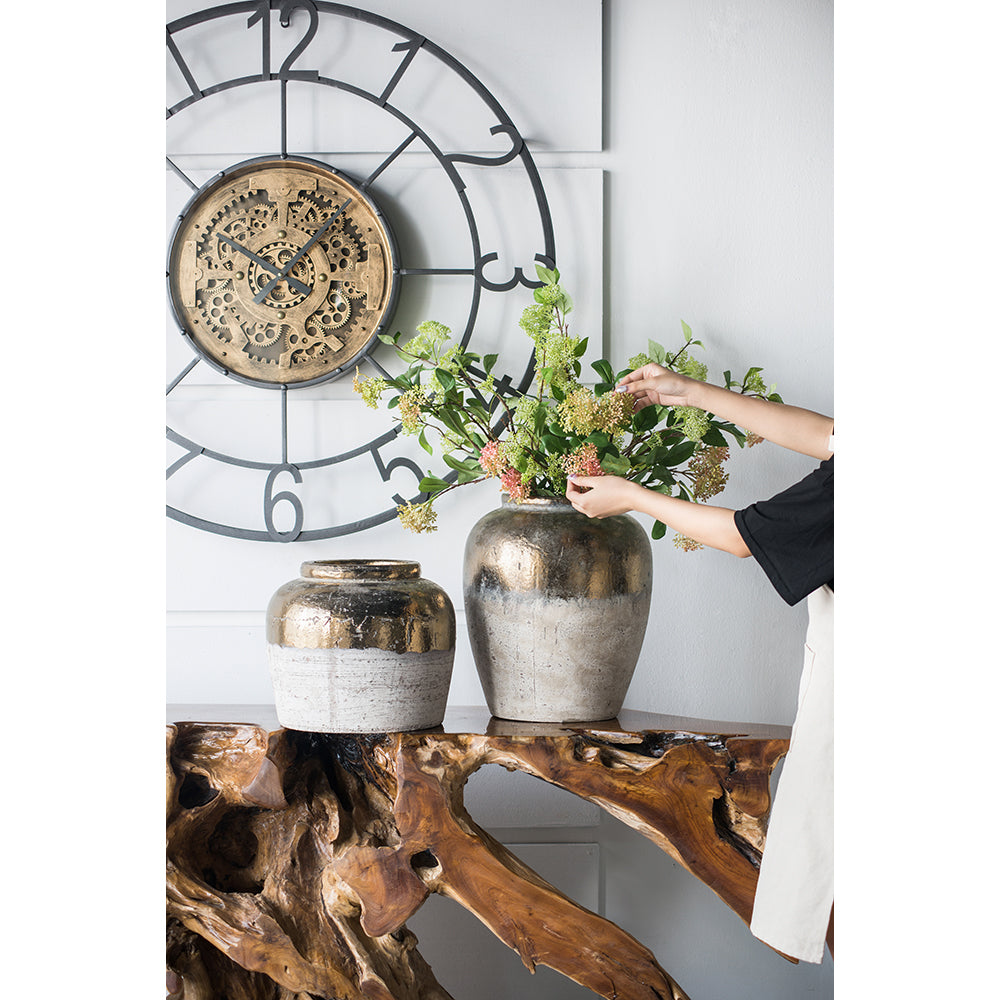 Candia Terracotta Vase | Sienna Brown