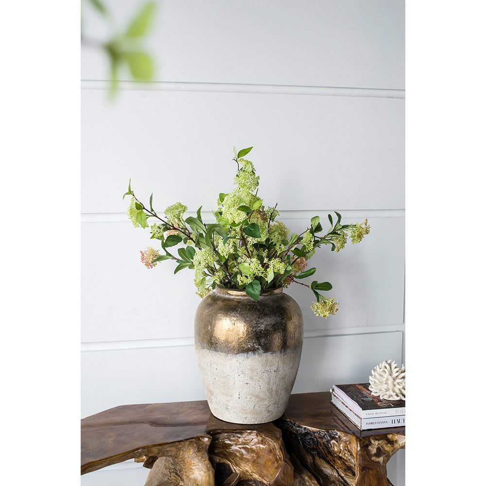 Candia Terracotta Vase | Sienna Brown