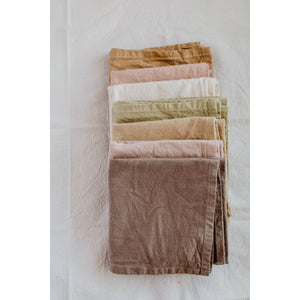 Plant dyed Organic cotton Kitchen Towel | Vanilla