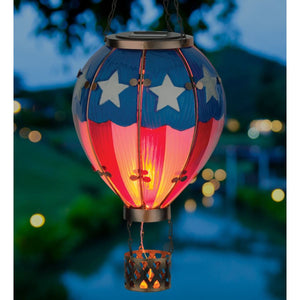 Hot Air Balloon Solar Lantern | Americana