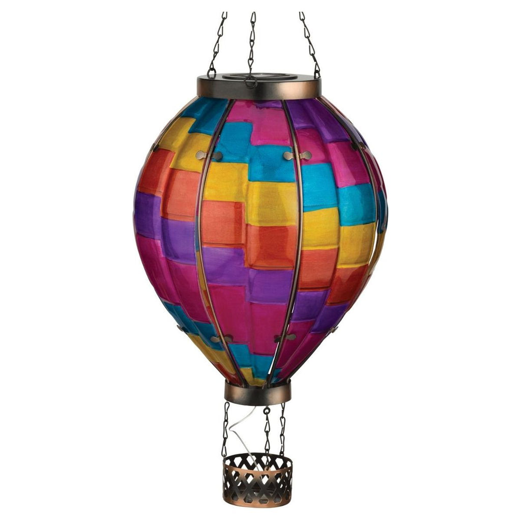 Hot Air Balloon Solar Lantern - XL | Stripe