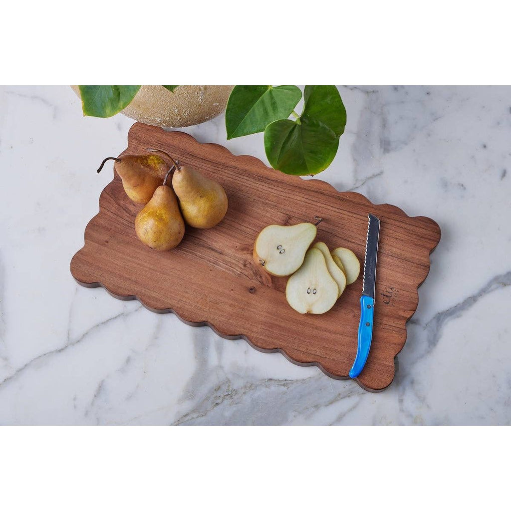 Scalloped Rectangle Cutting Board| Medium
