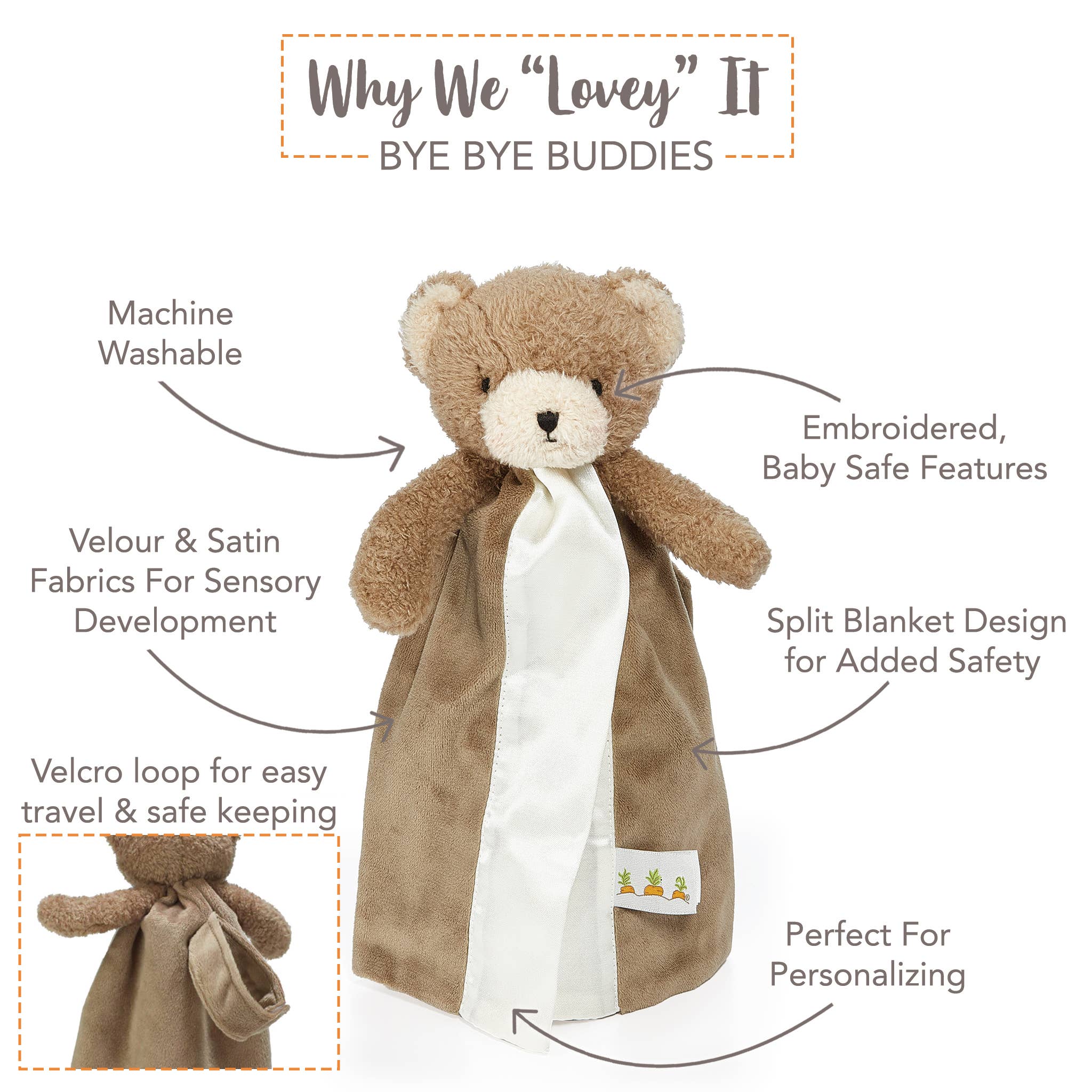 Cubby Bear Bye Bye Buddy