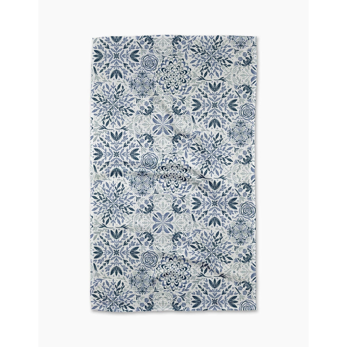 Geometry - Floral Medallions Tea Towel