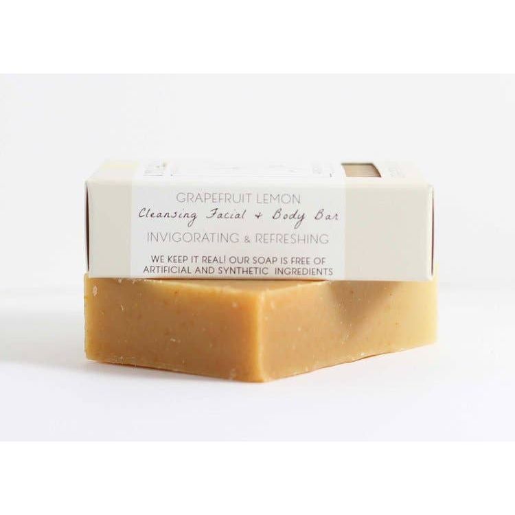 Facial & Body Bar Soap | Grapefruit Lemon