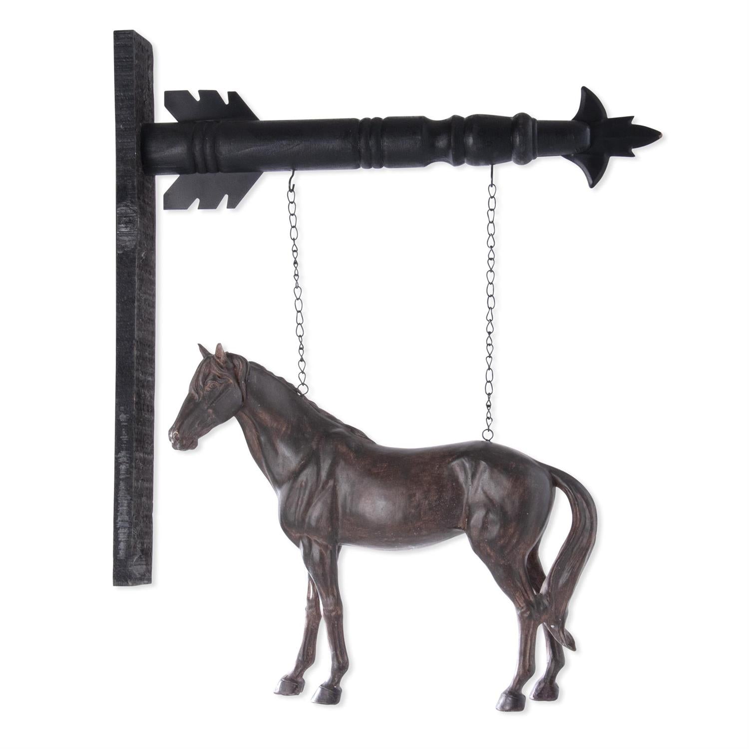 Brown Resin Horse Arrow Replacement