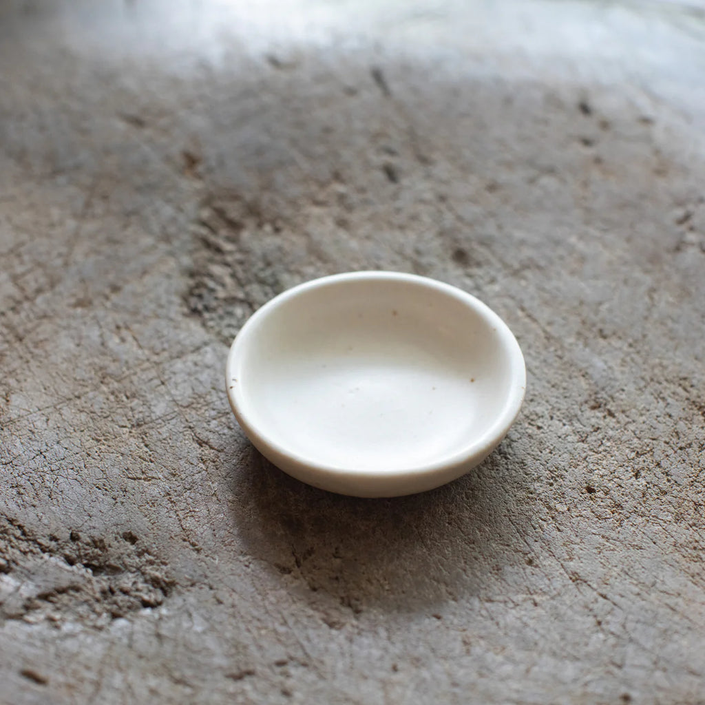 Speckled Round Ceramic Dish | Small