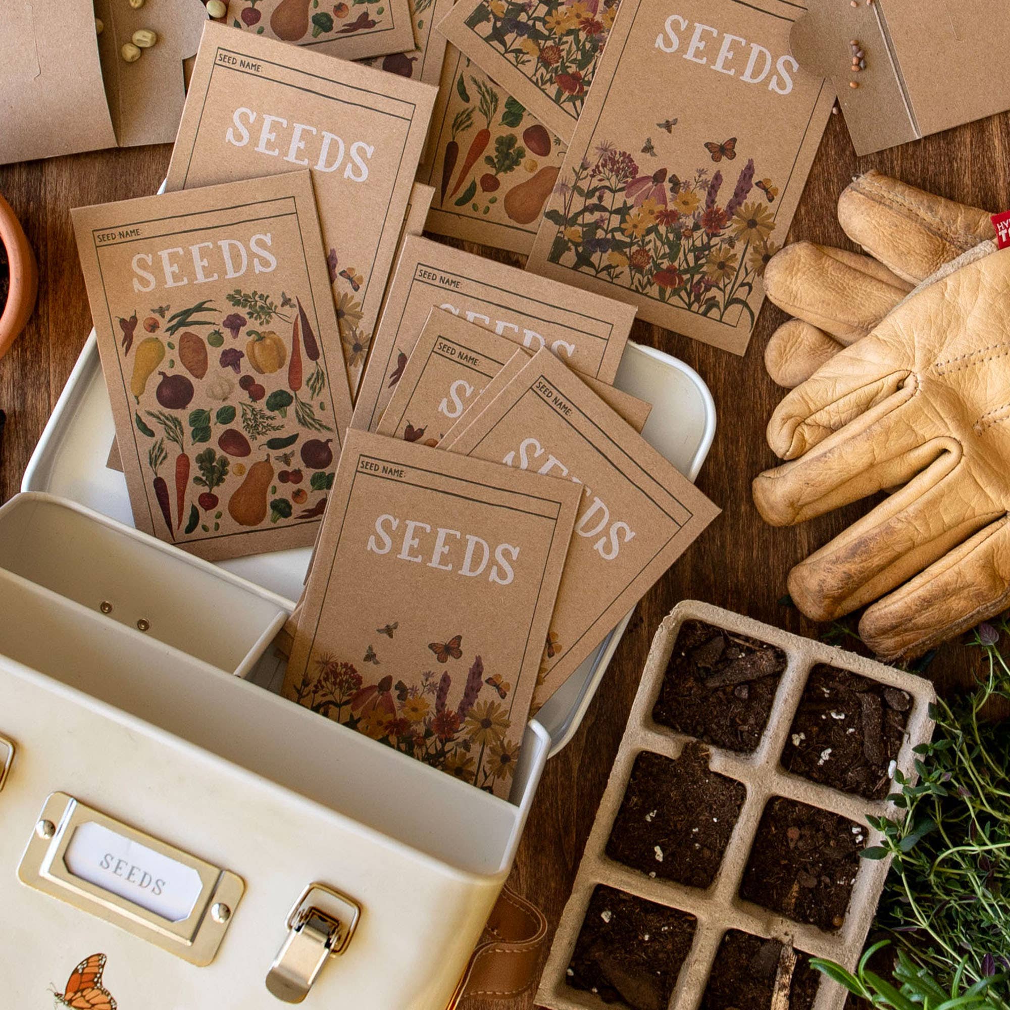 Seed Storage Packets | Flower