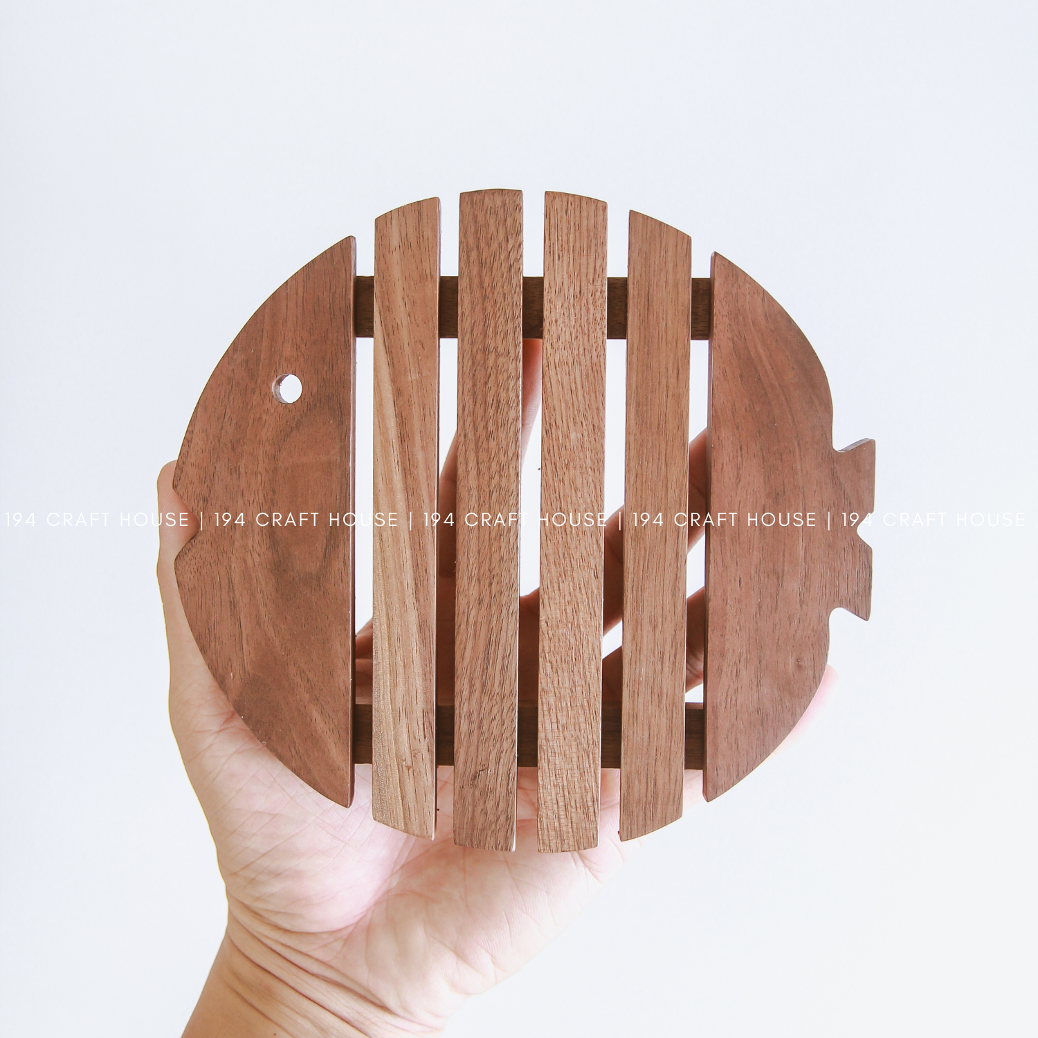 Fish Wood Trivet