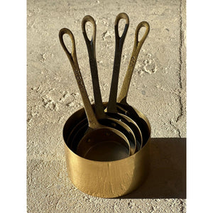 S/4 Artisan Measuring Cup | Brass