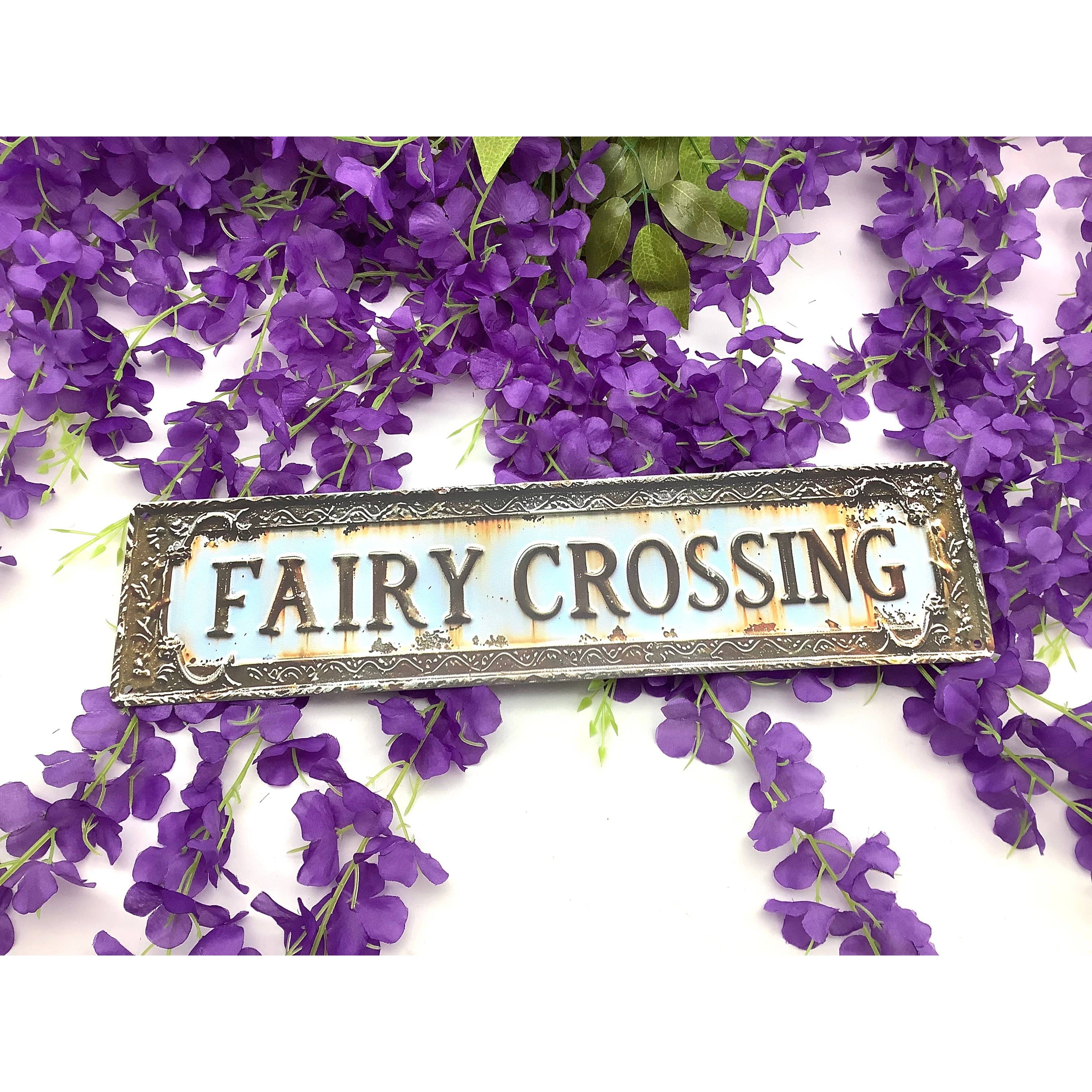 Fairy Crossing Street Sign
