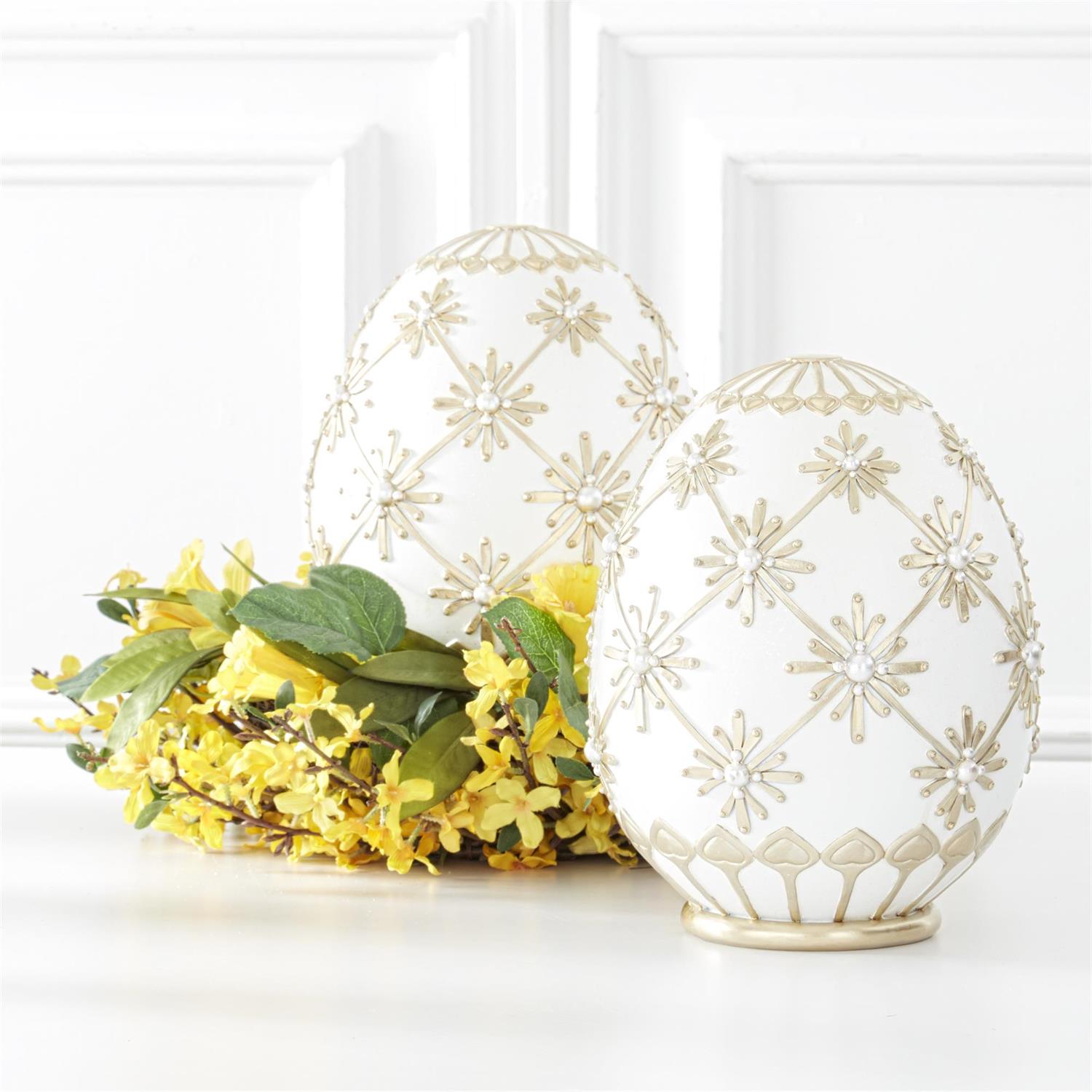 Yellow Forsythia Candle Ring/Wreath