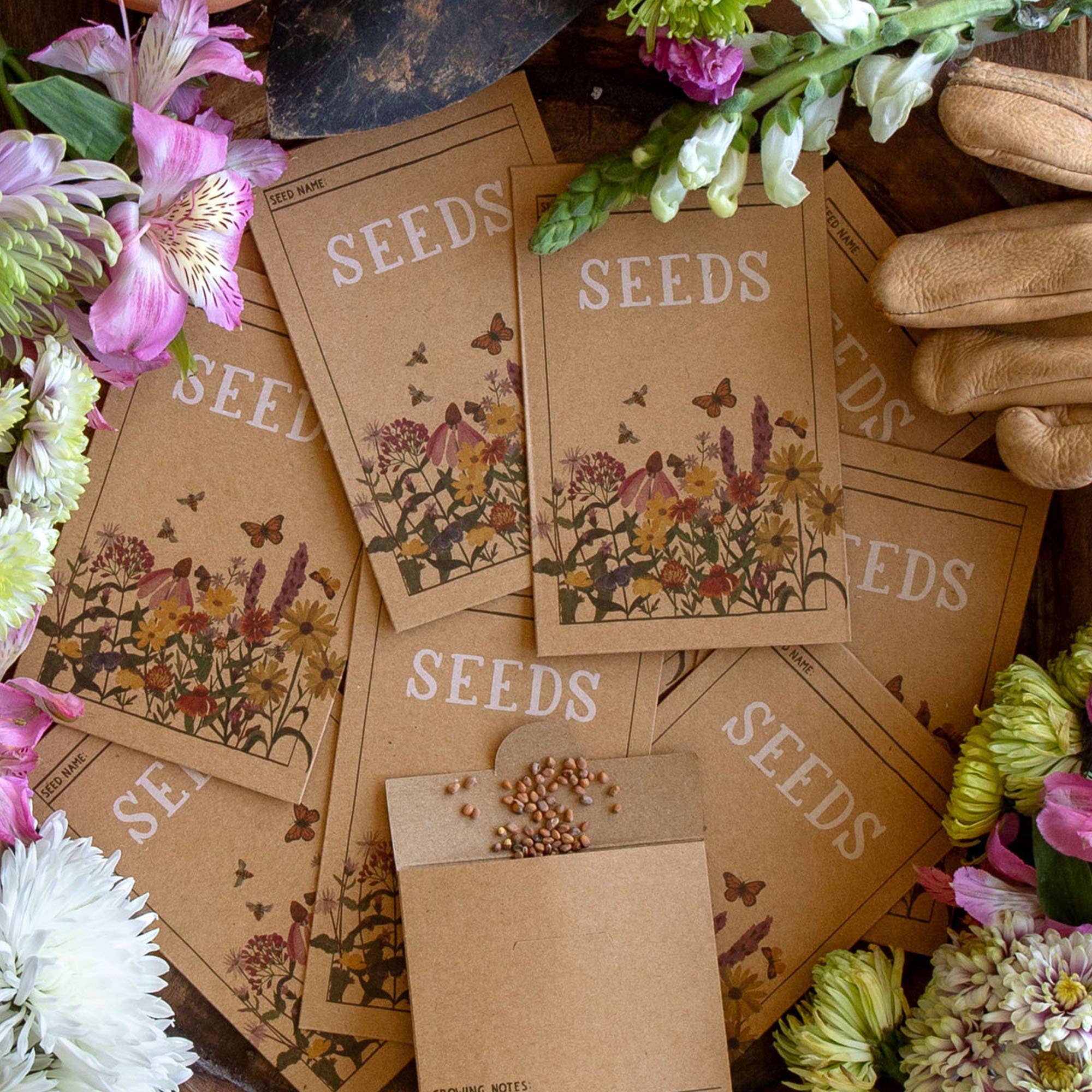 Seed Storage Packets | Flower