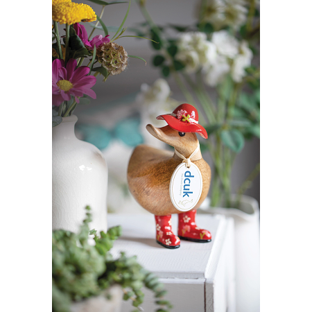 DCUK Floral Hat & Boots Ducky