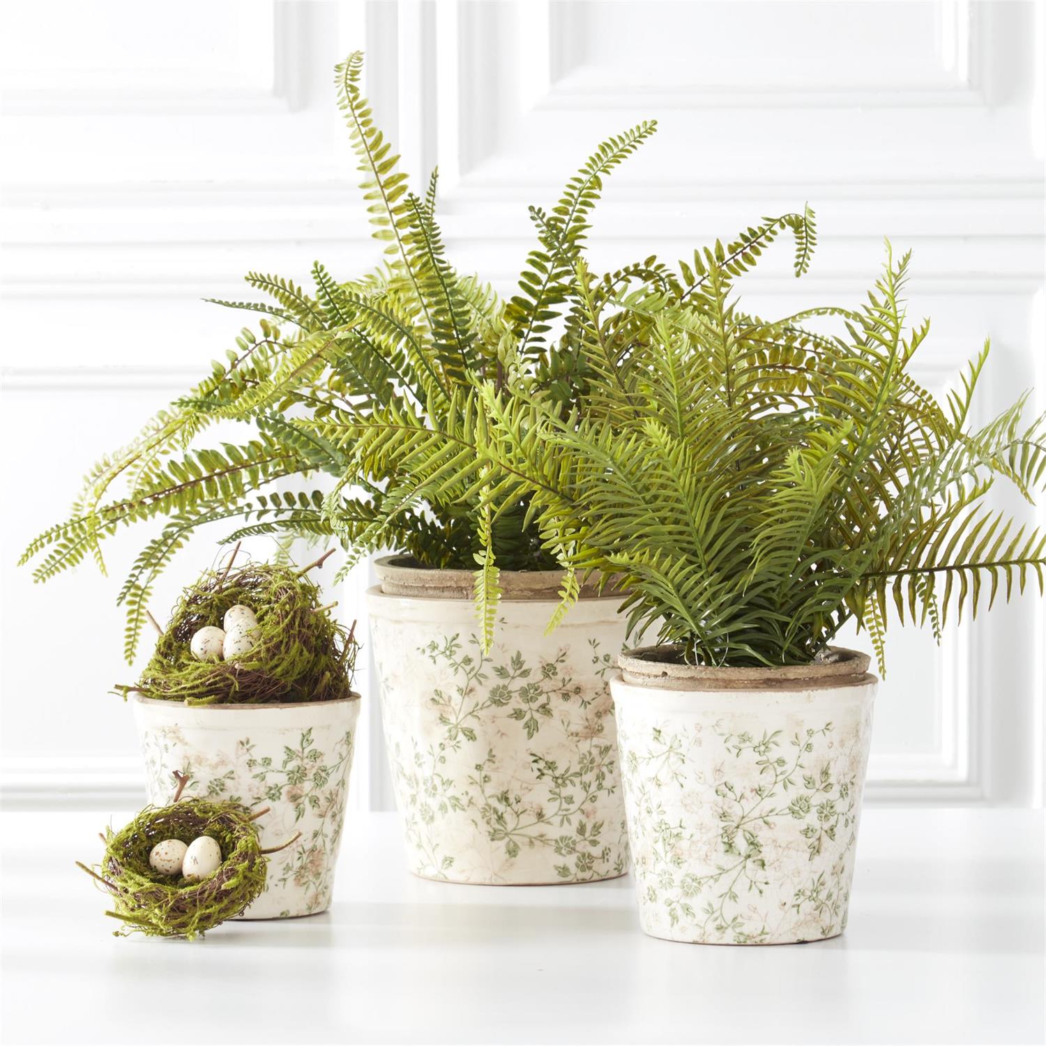 Faux Potted Fern