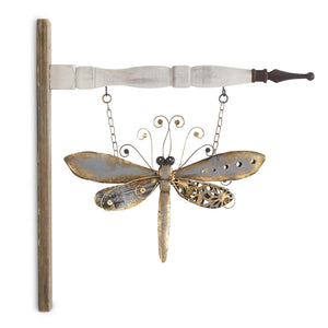 Gray & Gold Metal Dragonfly Arrow Replacement