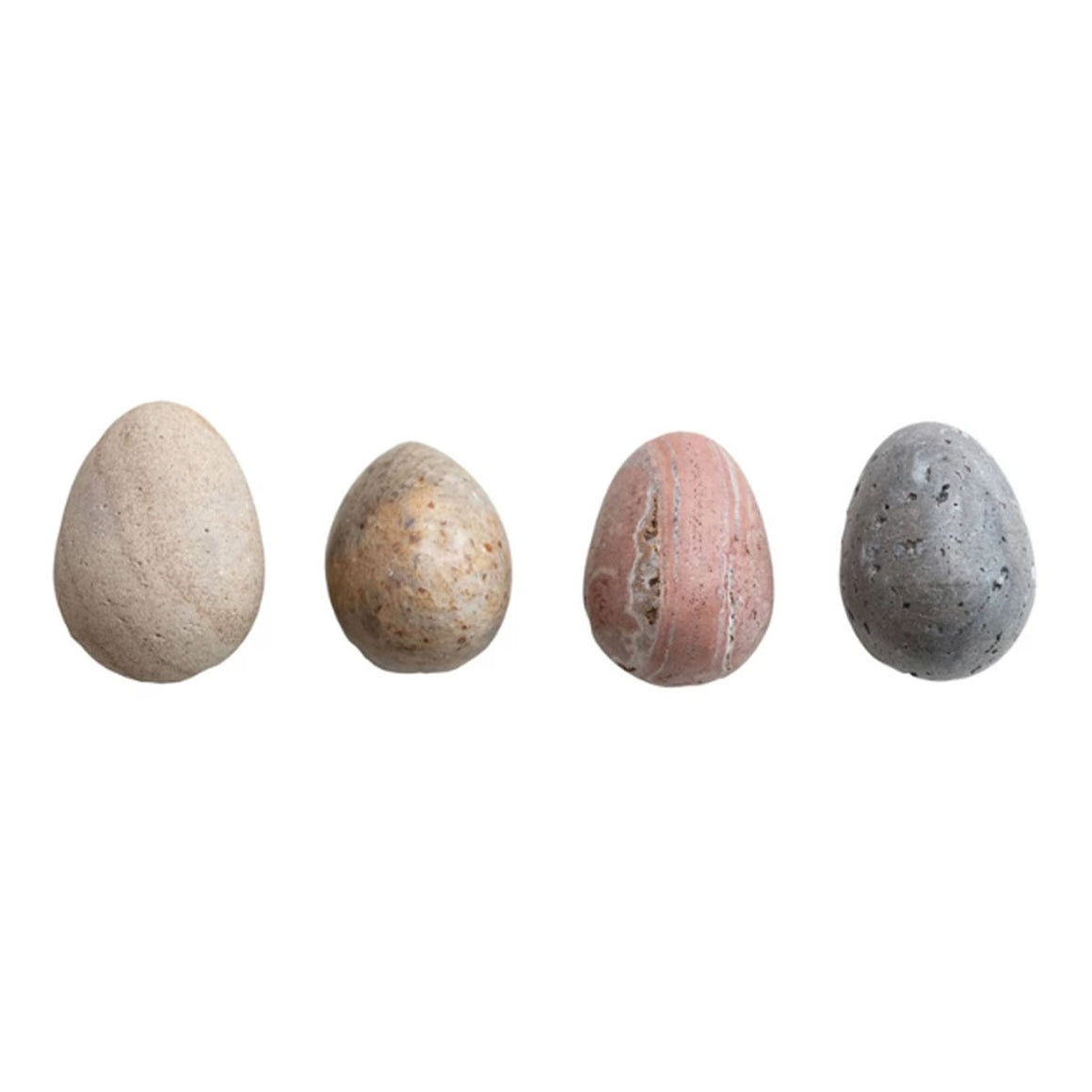 Carved Natural Rock Egg