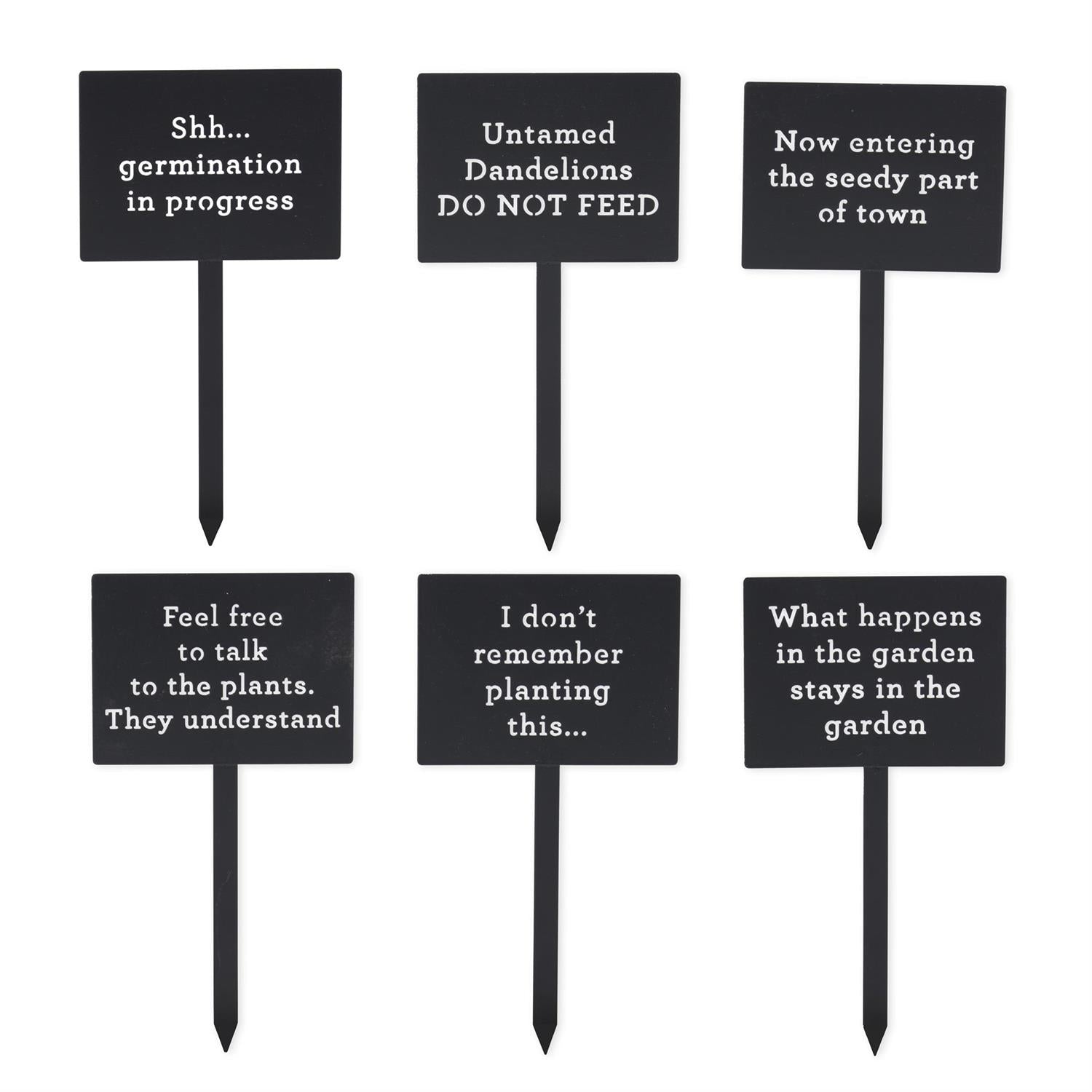 Metal Cutout Garden Stake