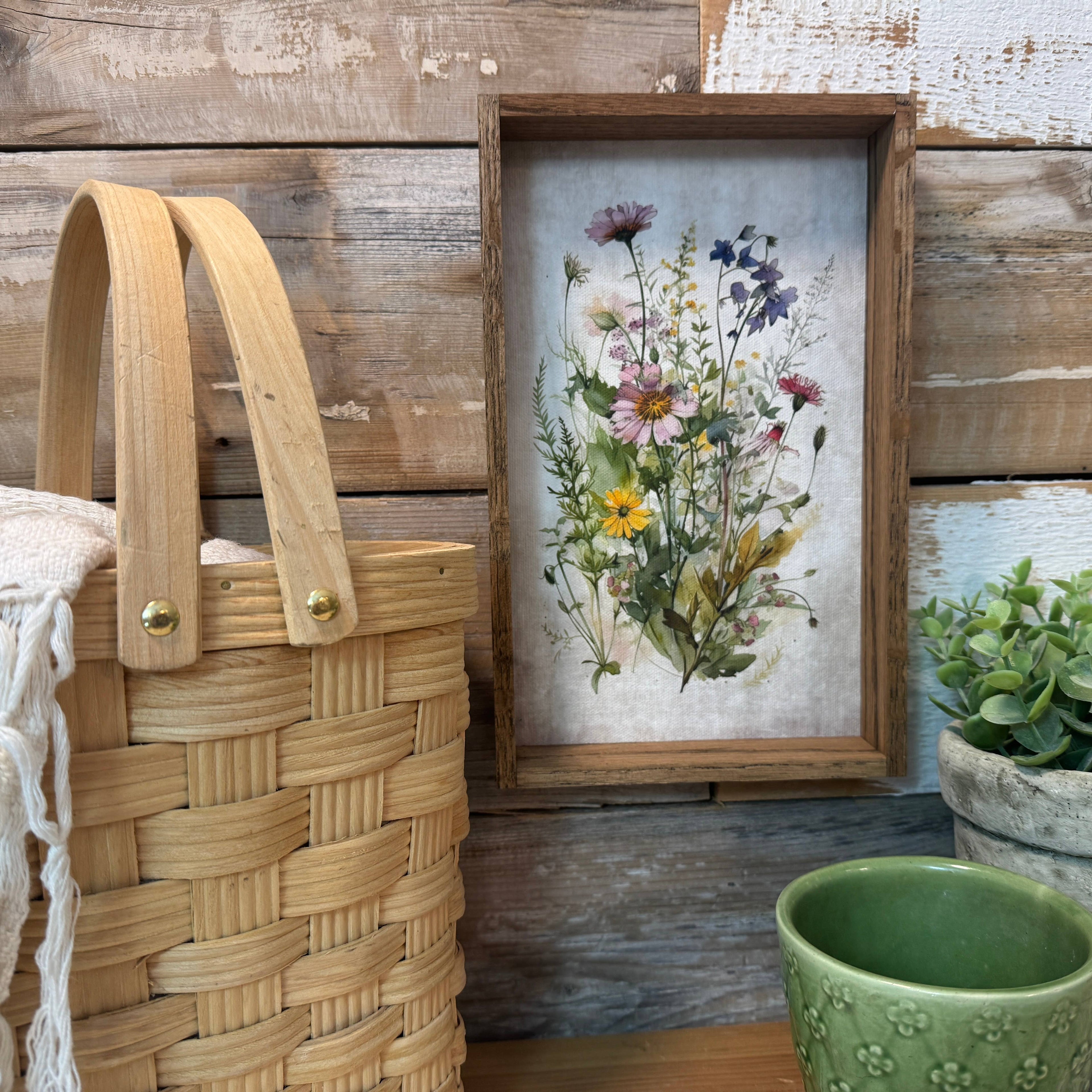 Gathered Wildflowers | 12" x 18"