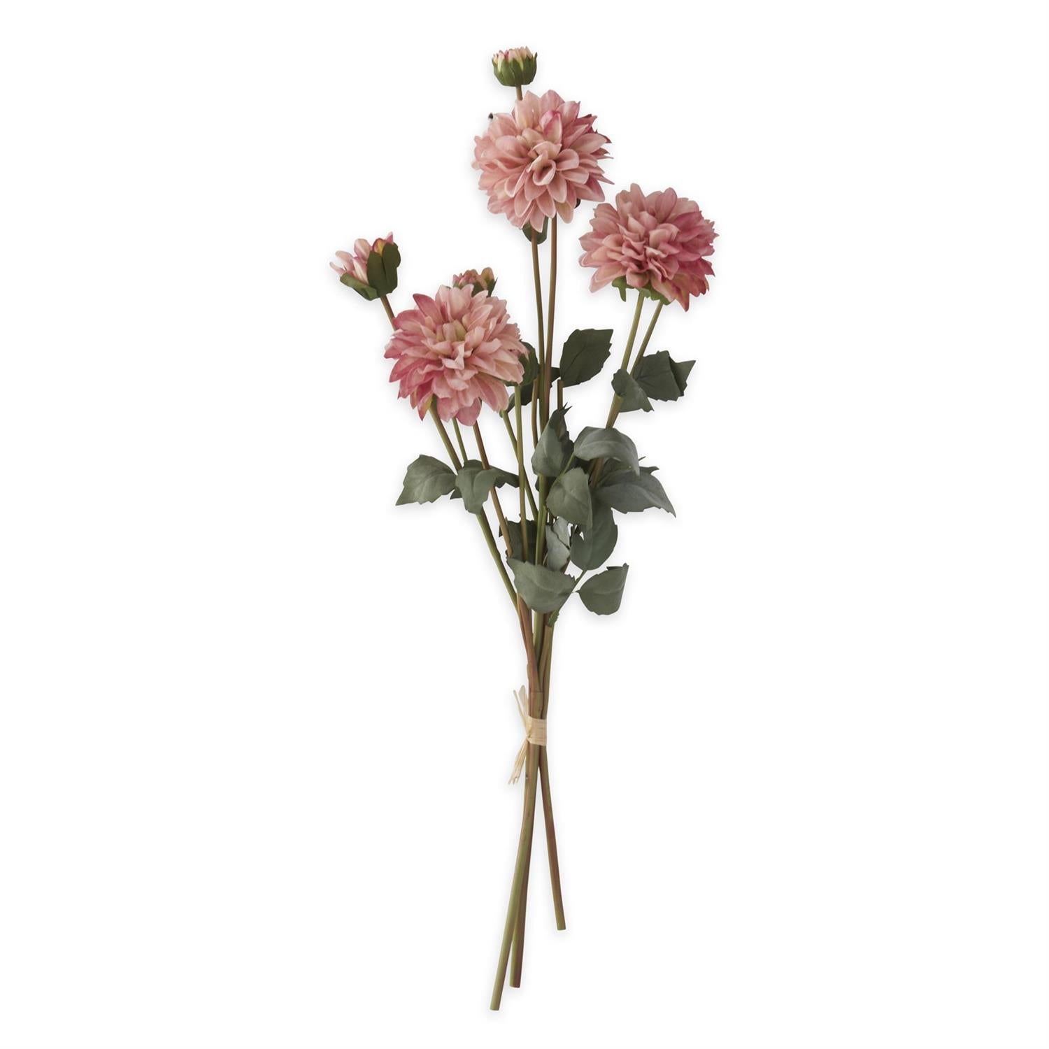 Faux Dried Dahlia Bundle | 3 Stems