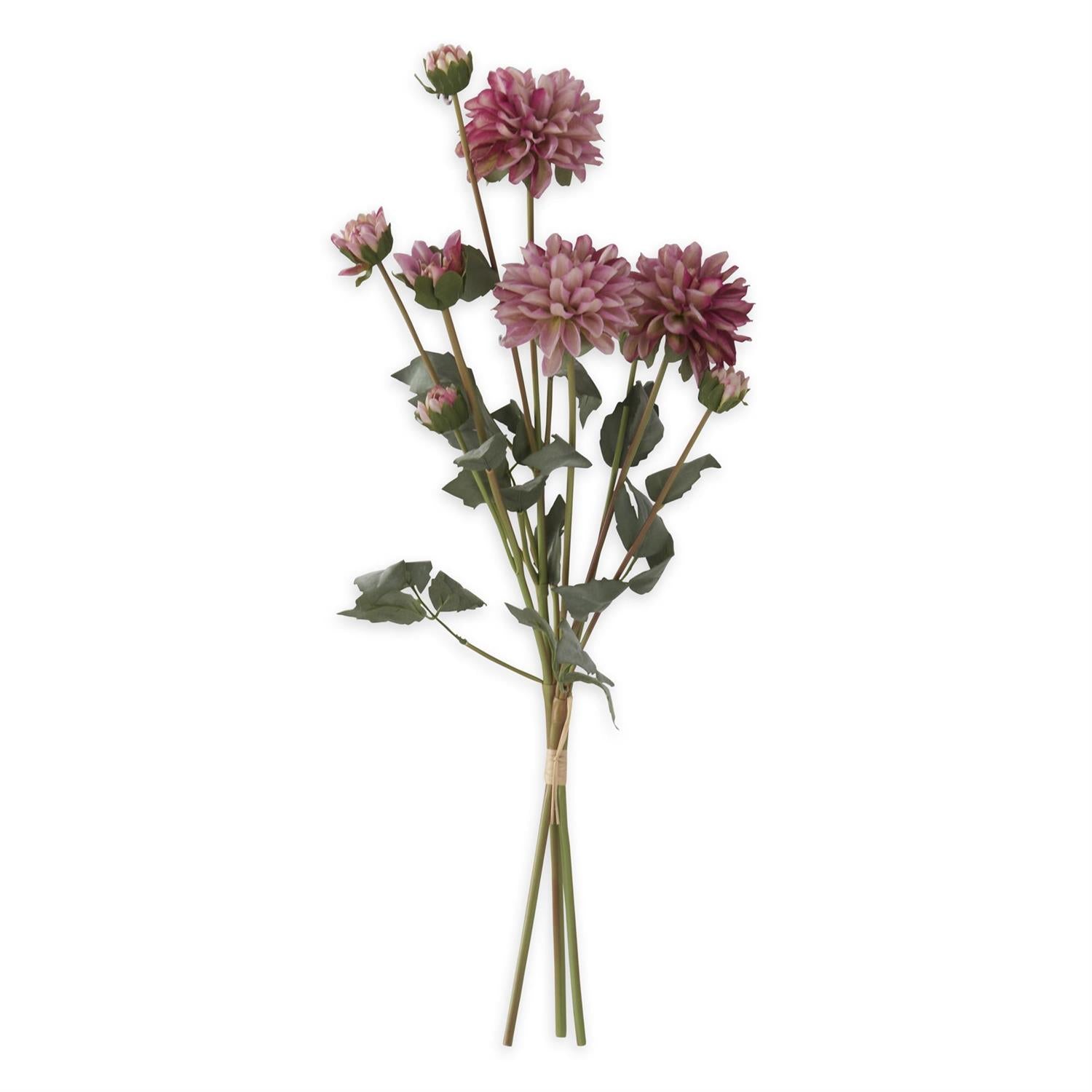 Faux Dried Dahlia Bundle | 3 Stems