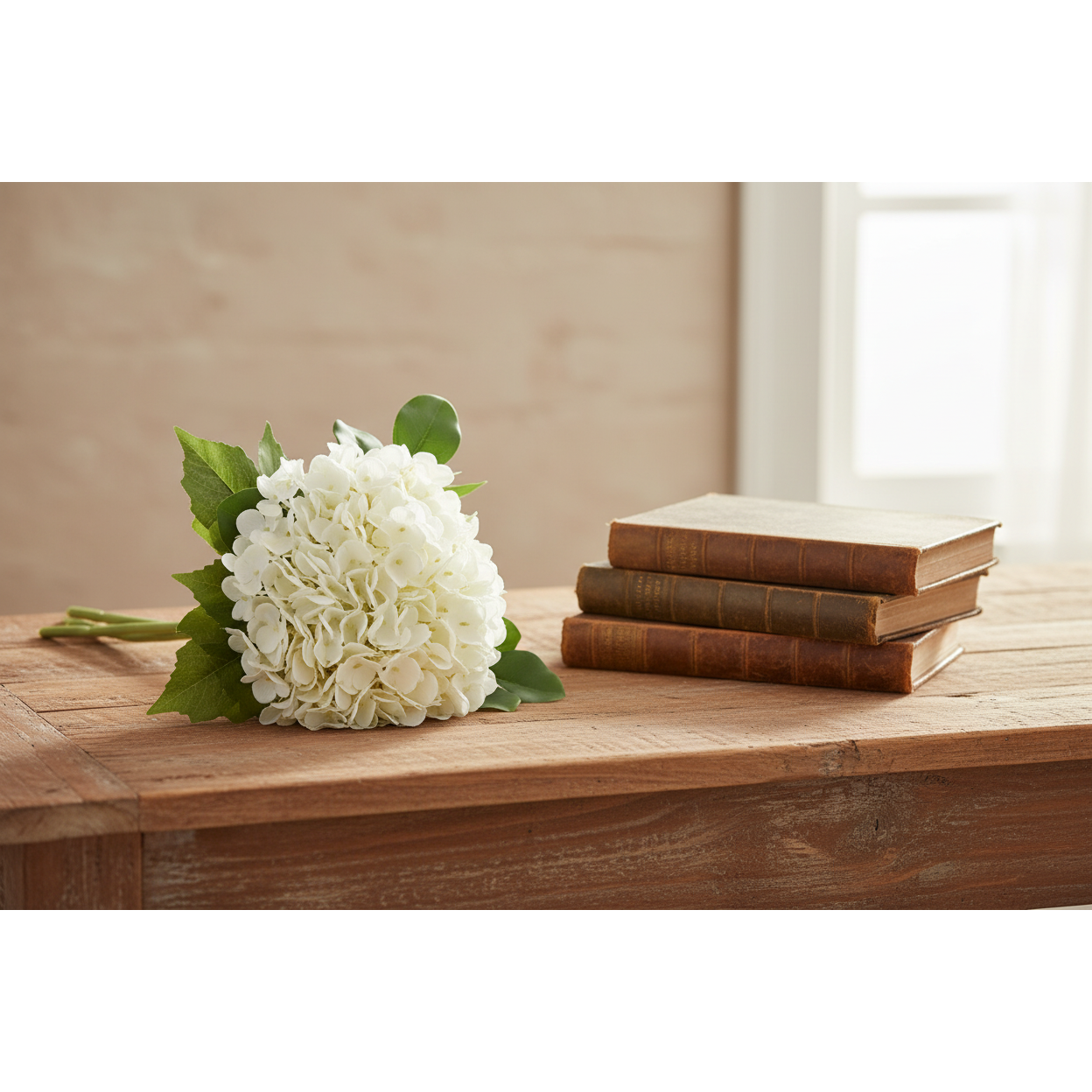 Real Touch Hydrangea Bundle | 4 Stem