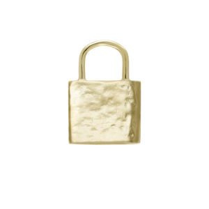 Guard Your Magic Lock Pendant - Ceramic Coated Brass