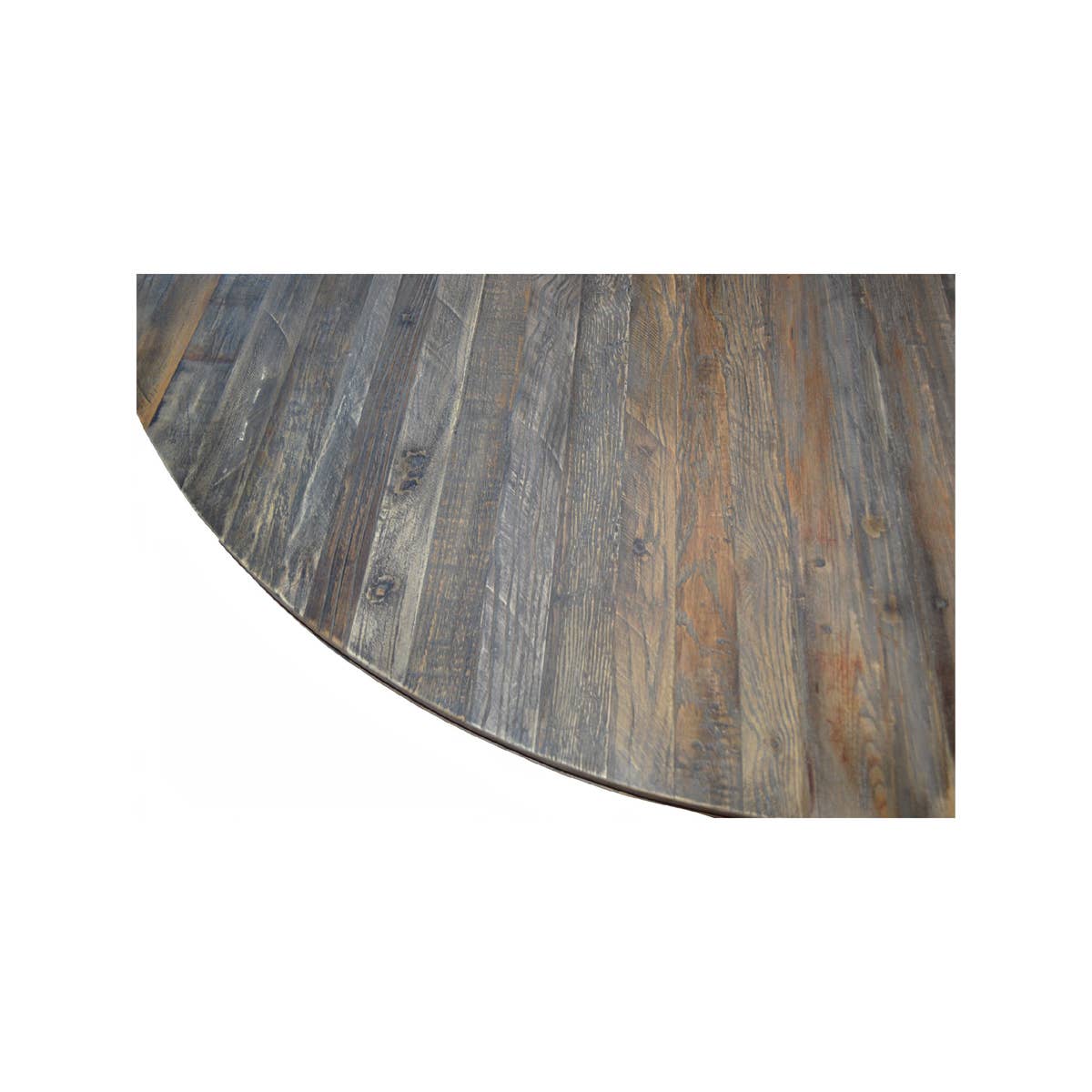 Reclaimed Elm Round Dining Table